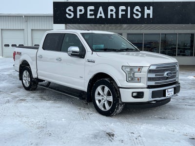2015 Ford F-150 4WD SuperCrew 5-1/2 Ft Box Platinum