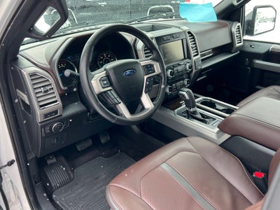 2015 Ford F-150 4WD SuperCrew 5-1/2 Ft Box Platinum