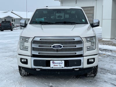 2015 Ford F-150 4WD SuperCrew 5-1/2 Ft Box Platinum