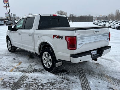 2015 Ford F-150 4WD SuperCrew 5-1/2 Ft Box Platinum