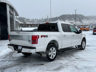 2015 Ford F-150 4WD SuperCrew 5-1/2 Ft Box Platinum
