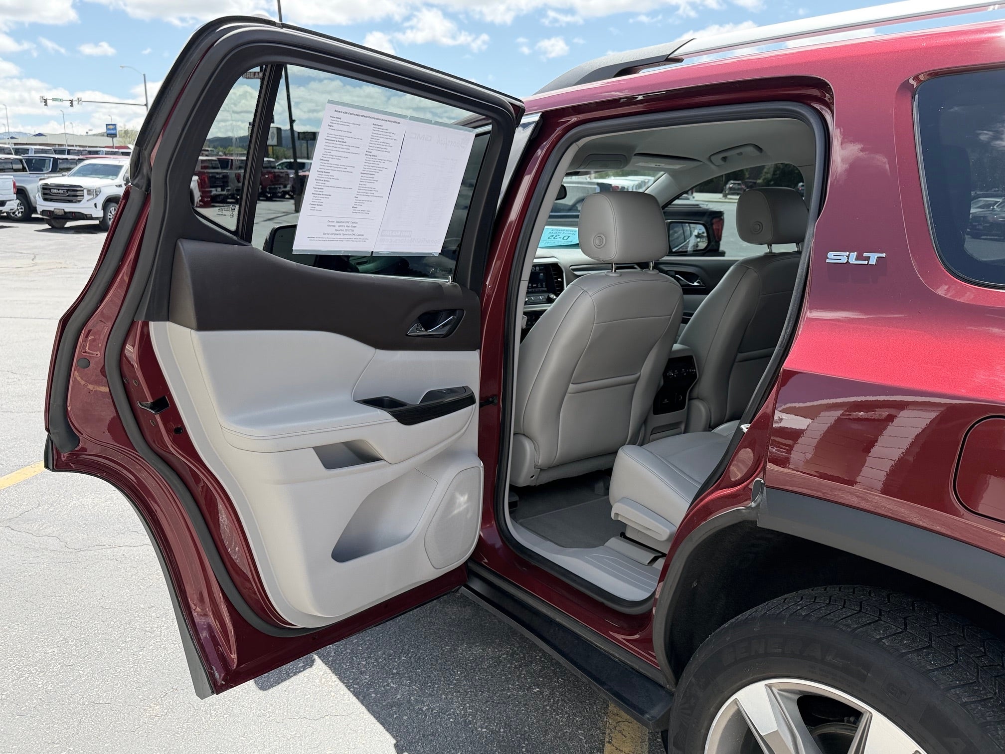 2018 GMC Acadia SLT