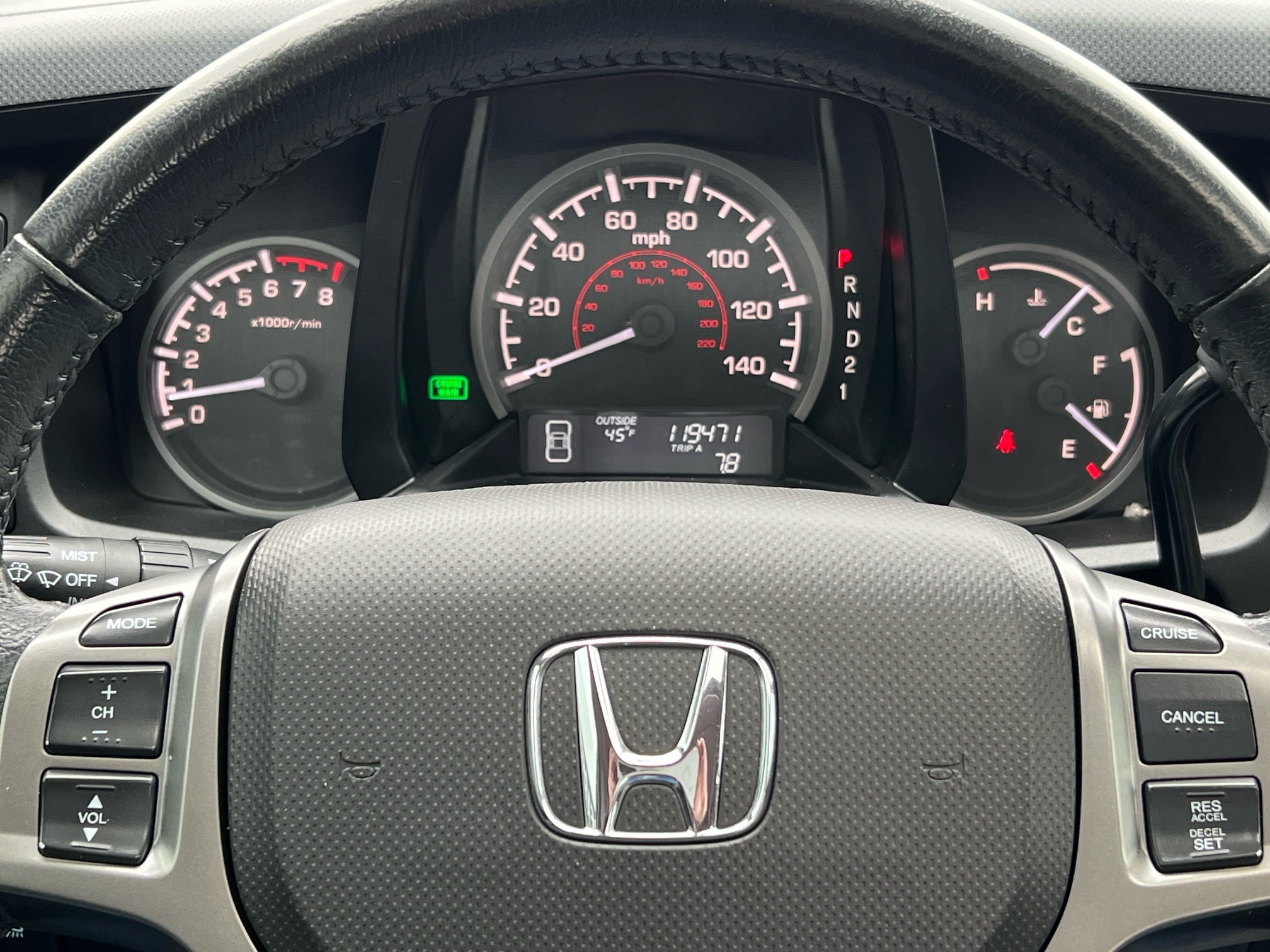 2014 Honda Ridgeline RTL