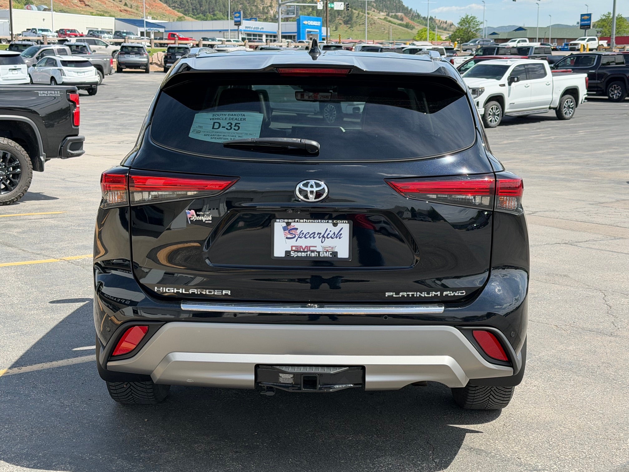 2022 Toyota Highlander Platinum AWD (Natl)