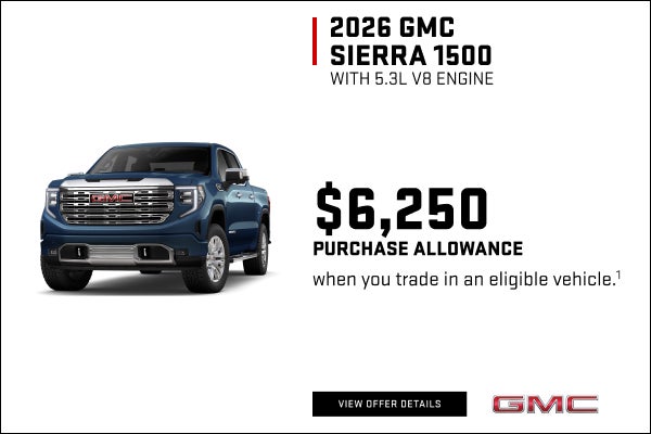 $6,250 PURCHASE ALLOWANCE when you trade in an eligible vehicle.1